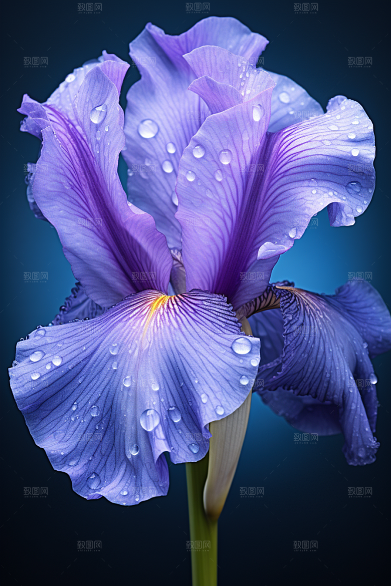 鸢尾花高清唯美素材