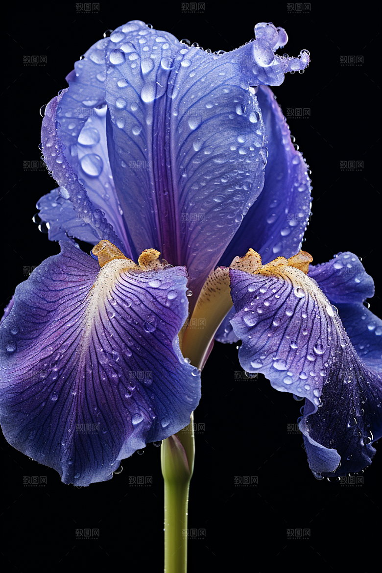 鸢尾花花朵高清素材