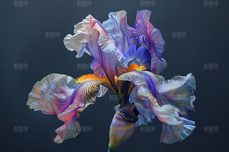 鸢尾花高清植物素材