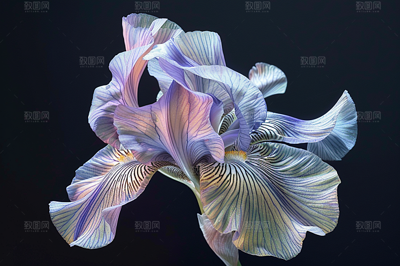 鸢尾花自然高清素材