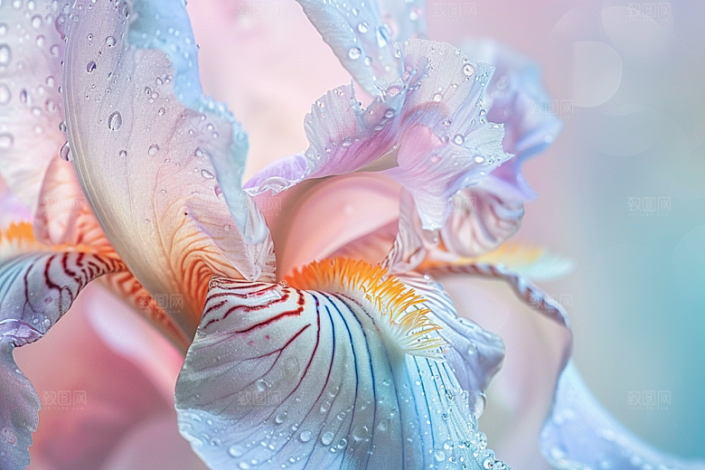 鸢尾花高清唯美素材