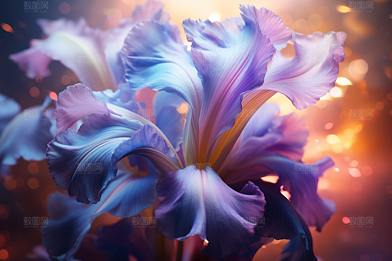 鸢尾花高清花朵素材