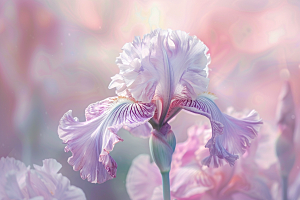鸢尾花花卉清新素材
