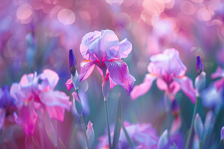 鸢尾花高清浪漫素材