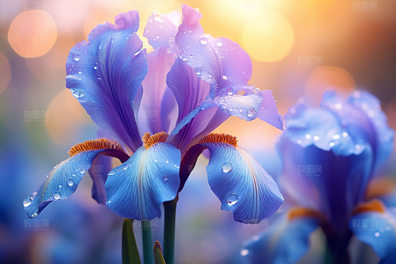 鸢尾花花朵高清素材