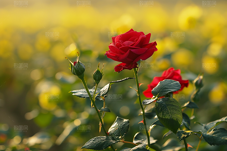 月季花欧月花朵素材