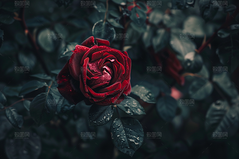 月季花欧月唯美素材