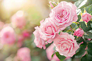 月季花欧月彩色素材