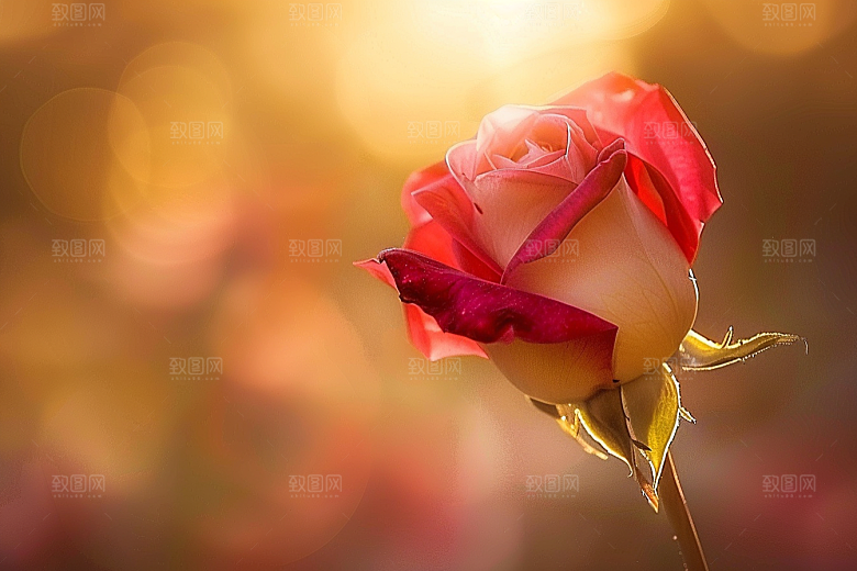 月季花唯美高清素材