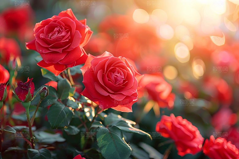月季花唯美花卉素材