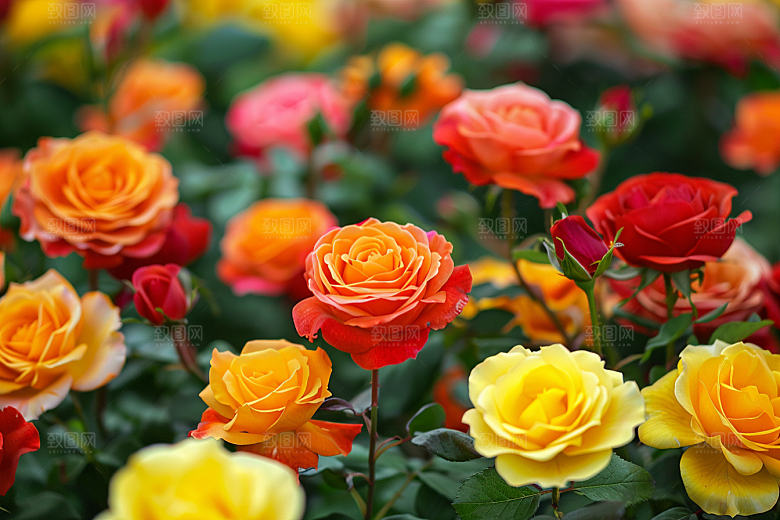 月季花花卉花朵素材