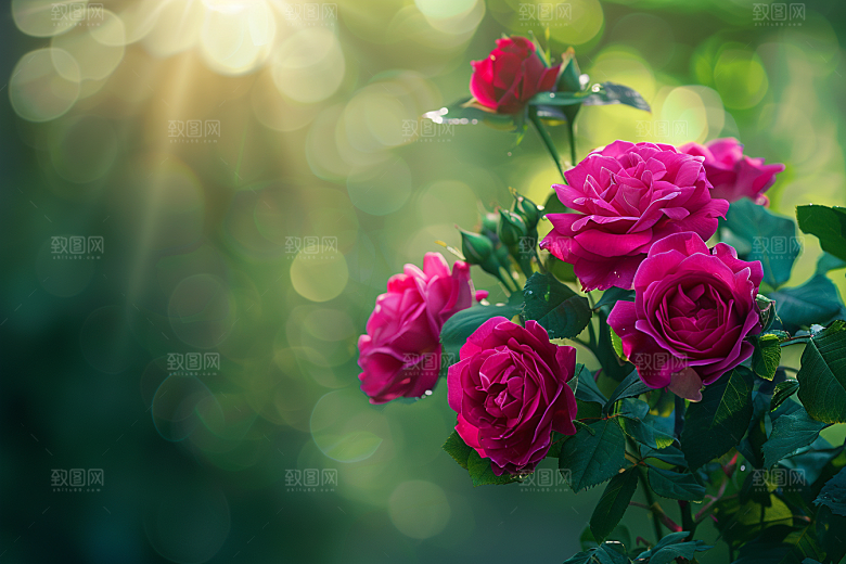 月季花藤月花卉素材