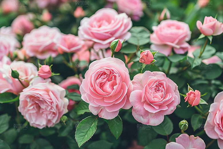月季花唯美欧月素材