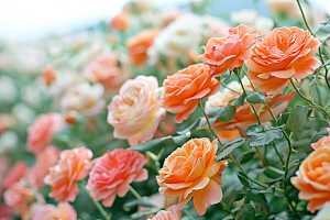 月季花欧月花朵素材