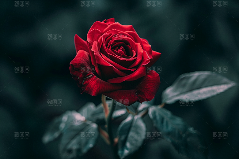 月季花花朵彩色素材
