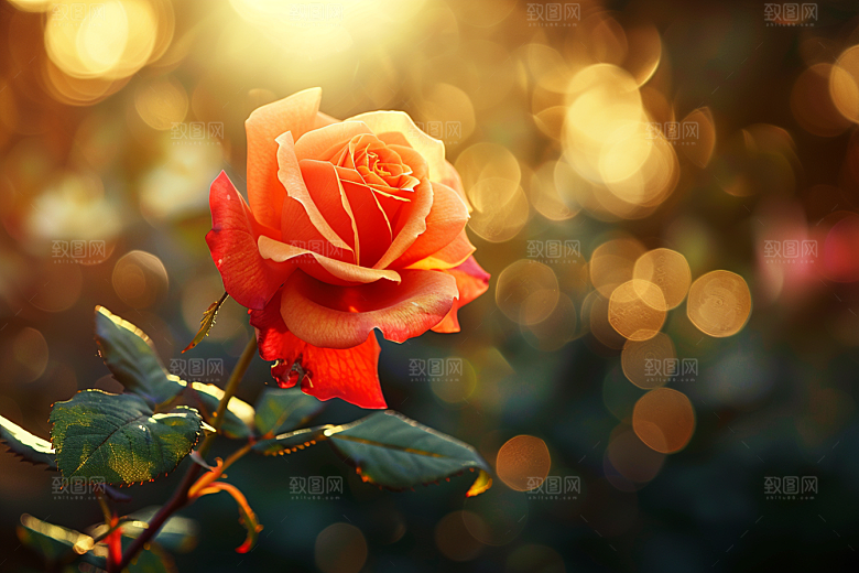 月季花欧月高清素材