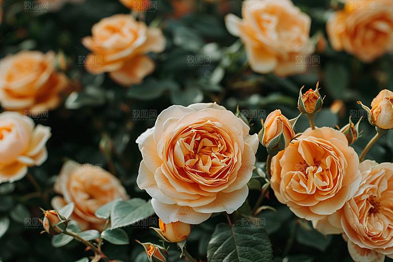 月季花花朵藤月素材