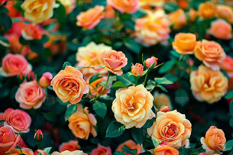月季花花朵高清素材