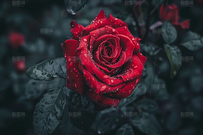 月季花蔷薇花朵素材