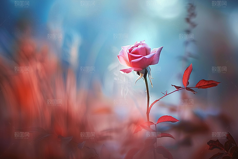 月季花高清蔷薇素材