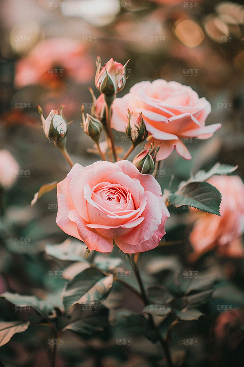 月季花玫瑰蔷薇素材