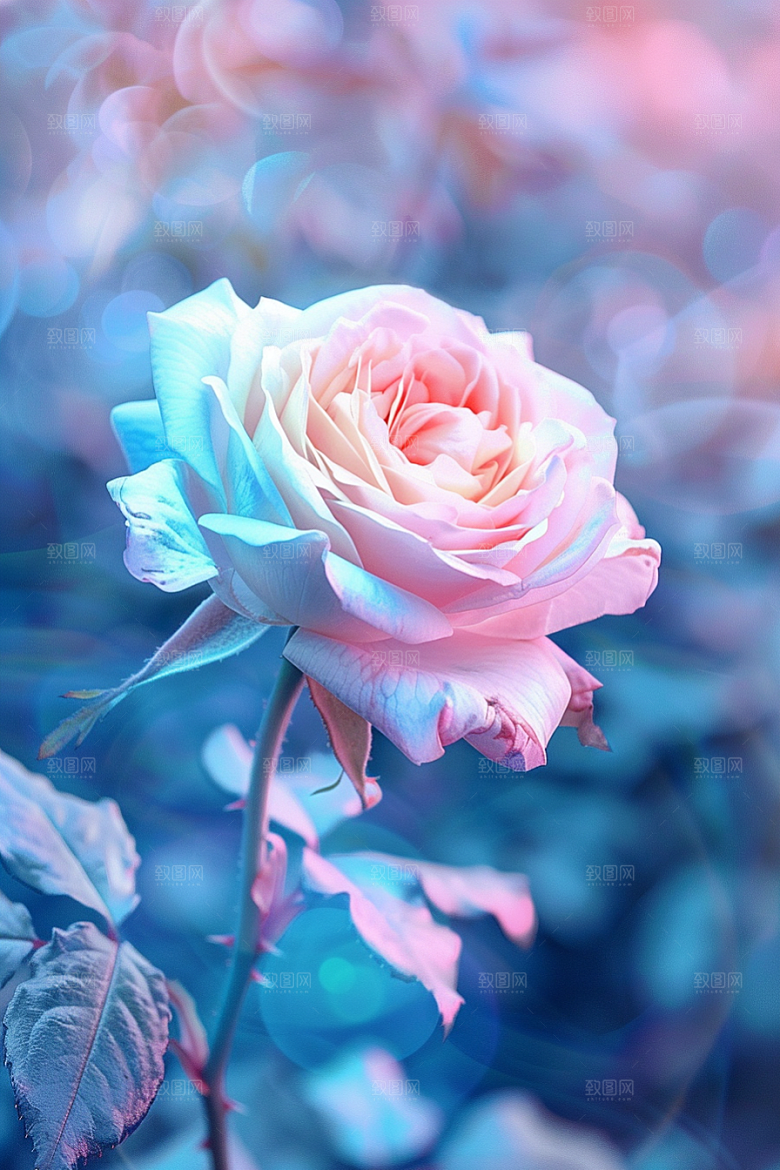 月季花花卉藤月素材