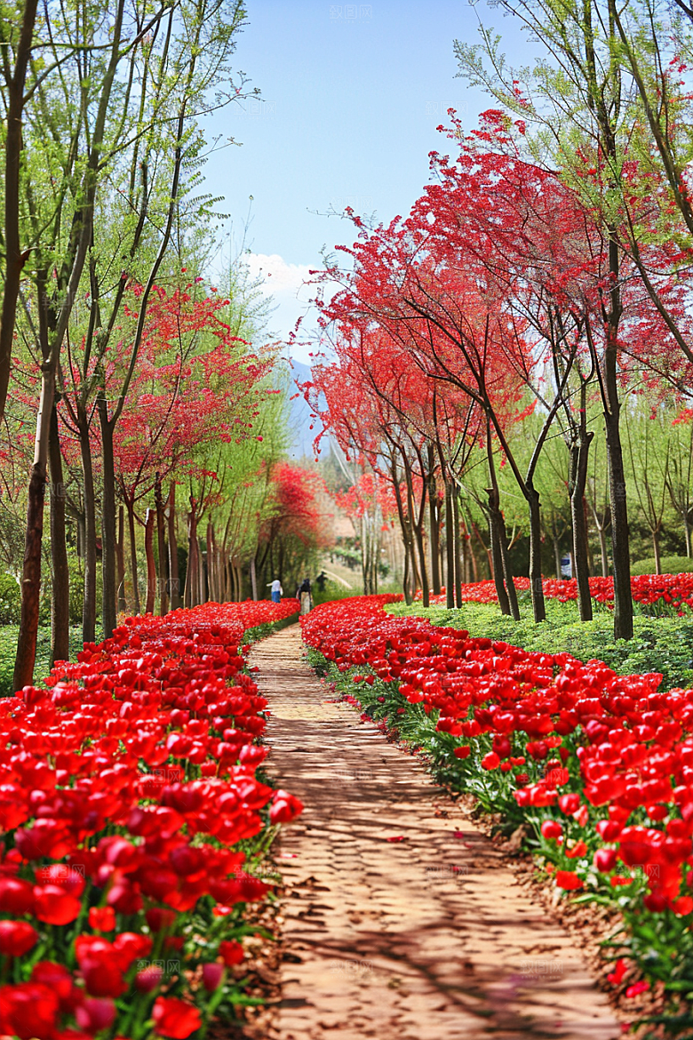 月季花唯美欧月素材