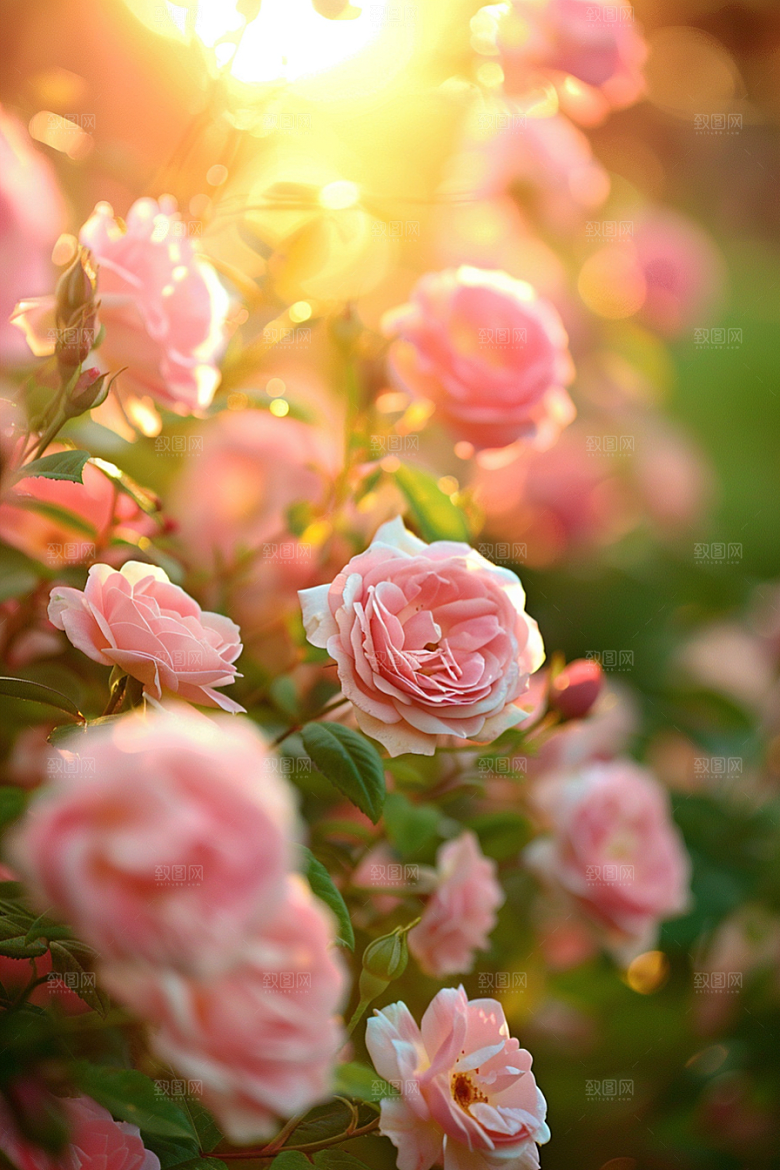 月季花高清藤月素材