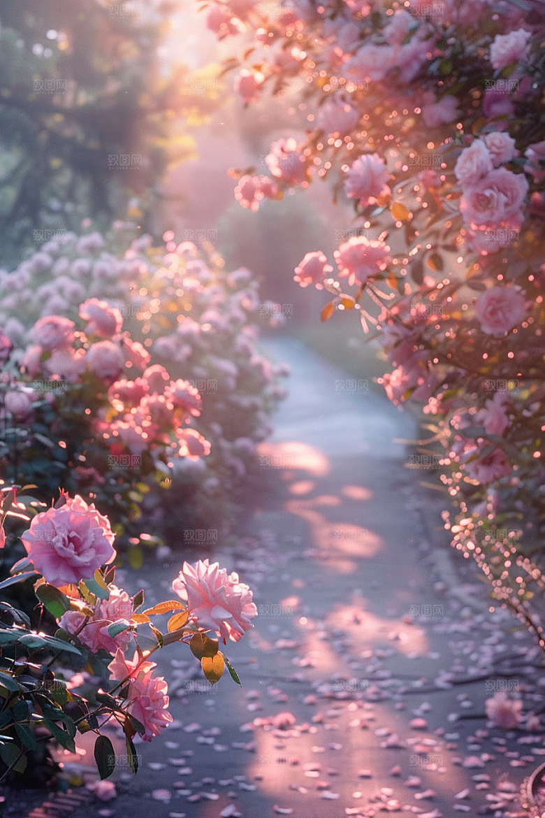 月季花欧月彩色素材
