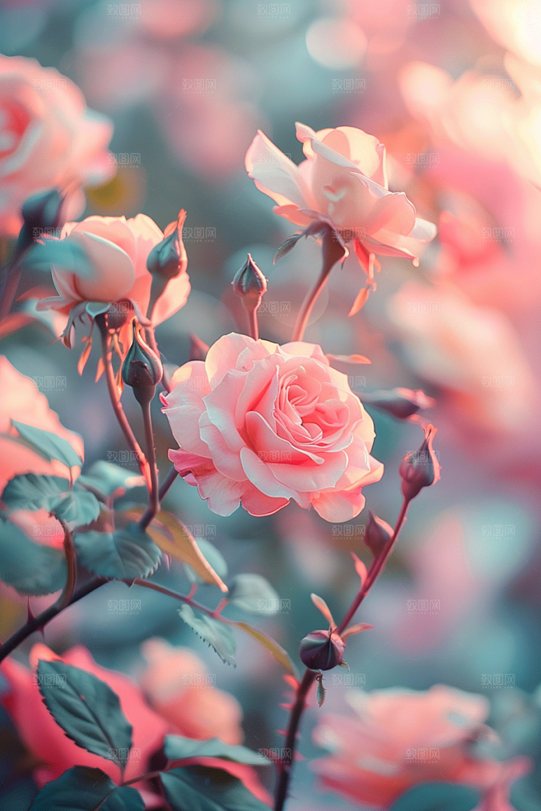 月季花高清玫瑰素材
