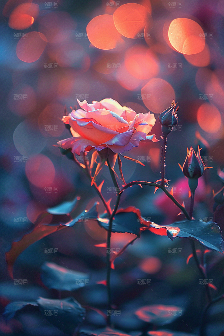 月季花高清蔷薇素材