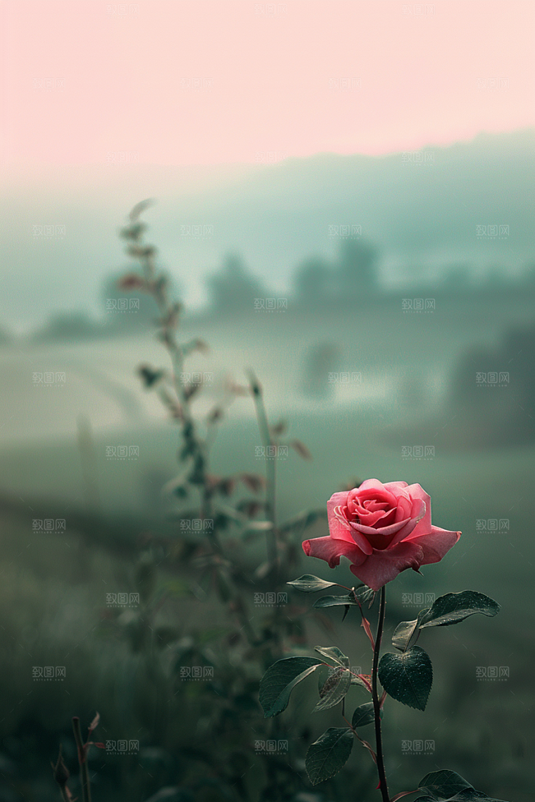 月季花欧月彩色素材