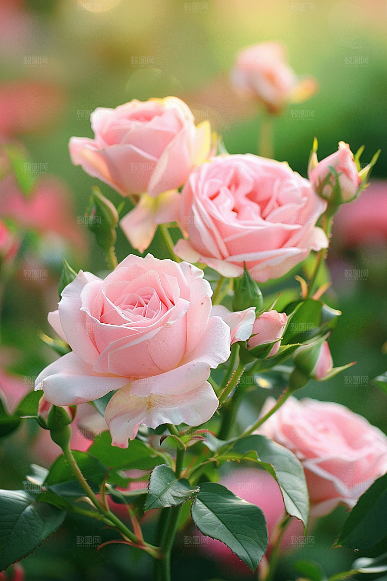 月季花欧月彩色素材