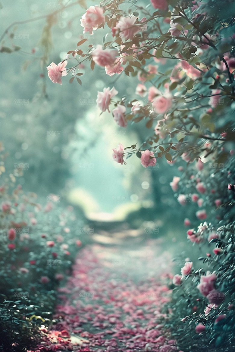月季花高清彩色素材