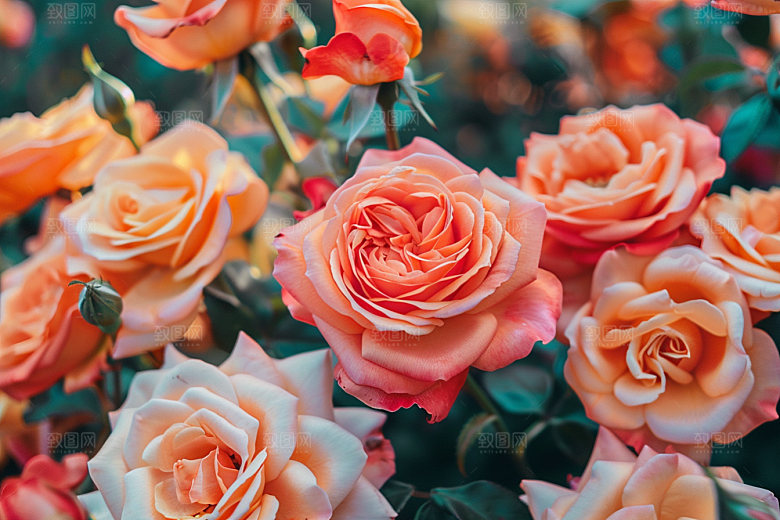 月季花高清欧月素材