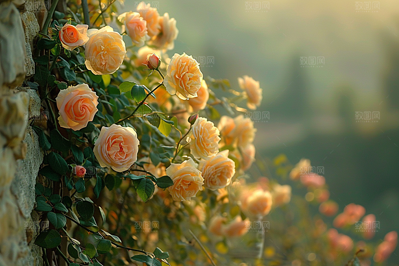 月季花高清花卉素材
