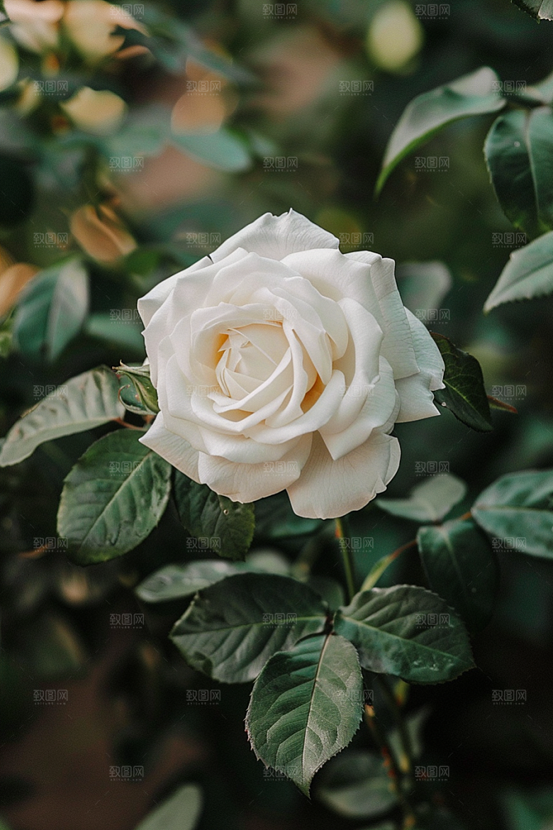 月季花高清藤月素材