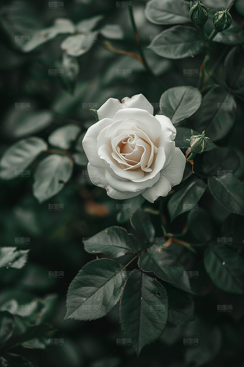 月季花欧月植物素材