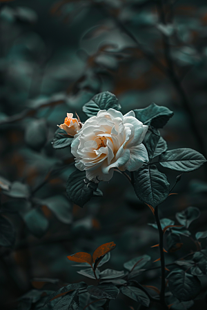 月季花植物欧月素材