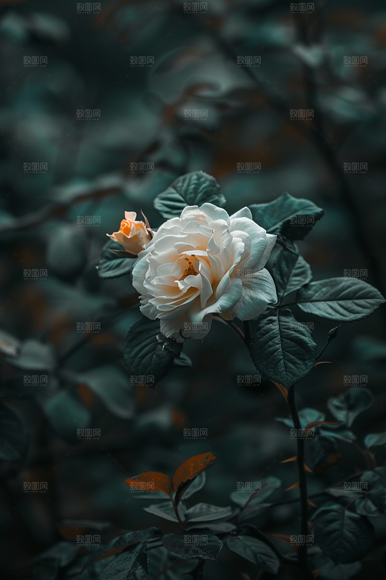 月季花植物欧月素材