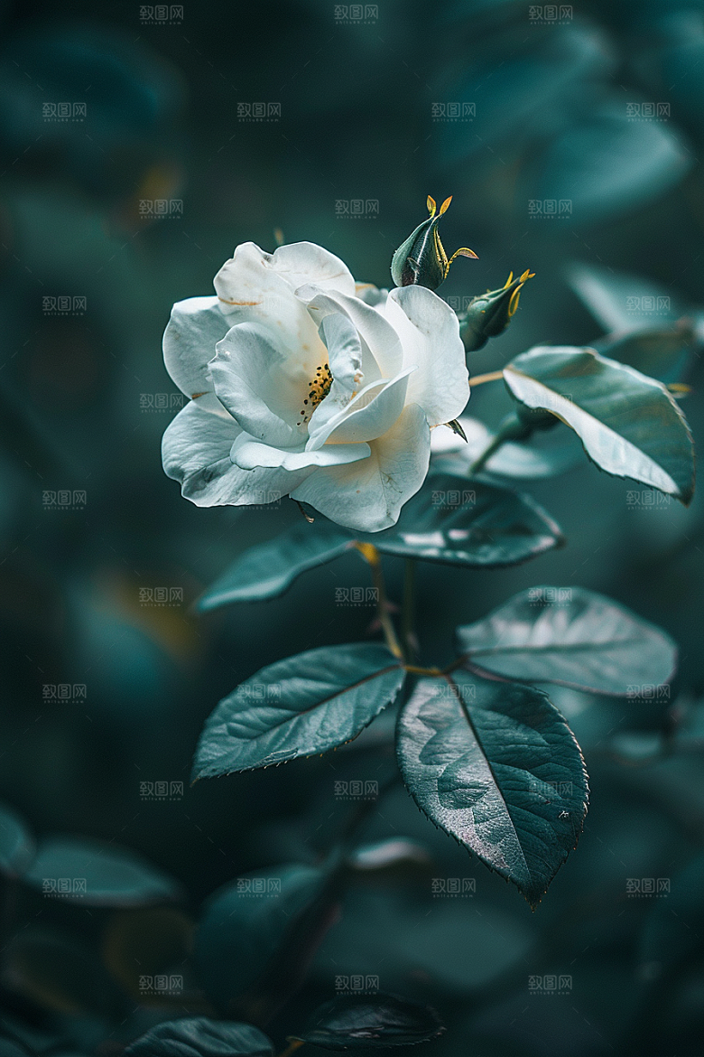 月季花欧月唯美素材