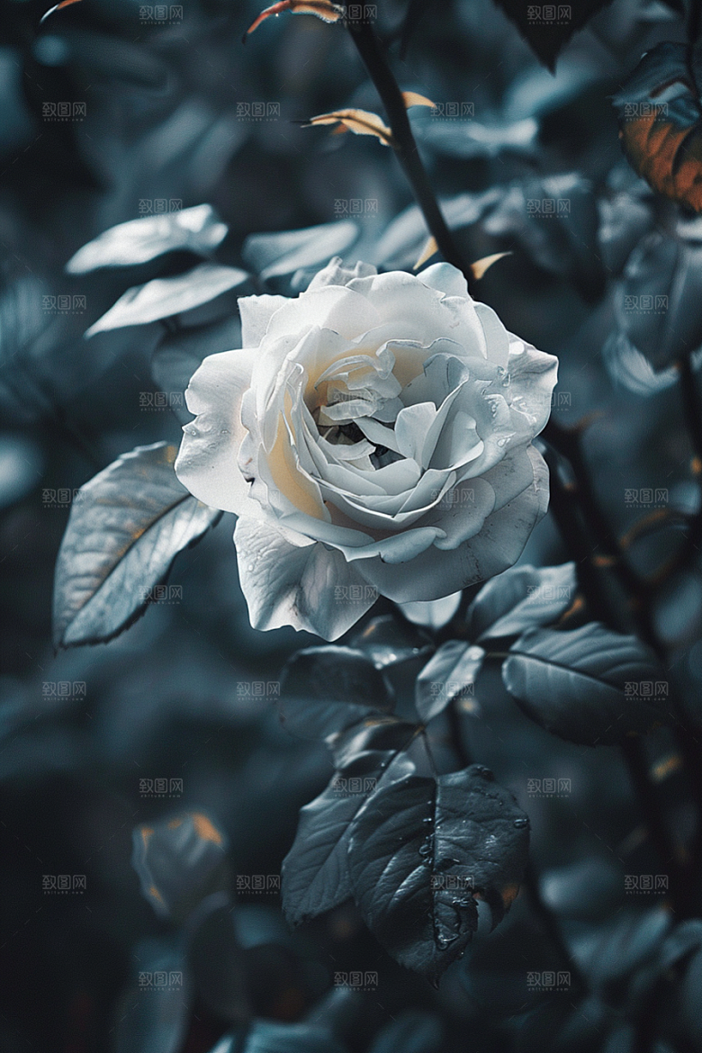 月季花彩色玫瑰素材