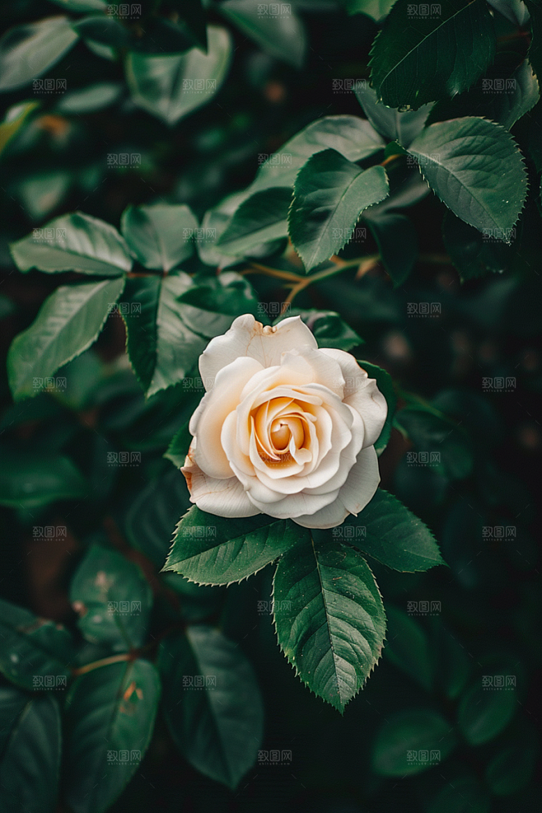 月季花欧月蔷薇素材