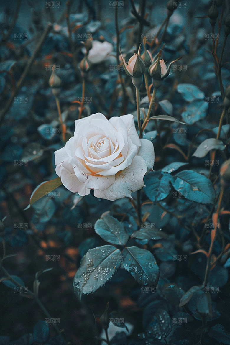 月季花高清欧月素材