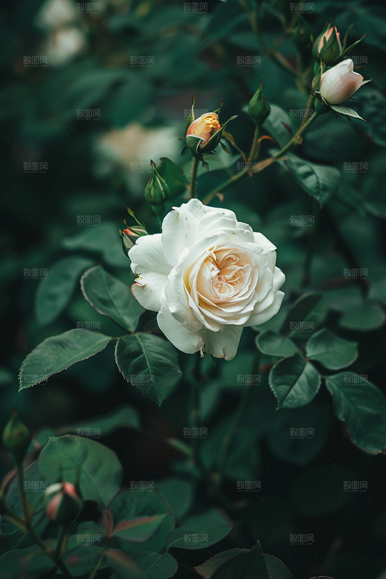 月季花唯美花卉素材