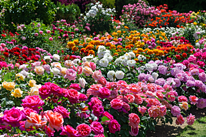 月季花高清彩色素材