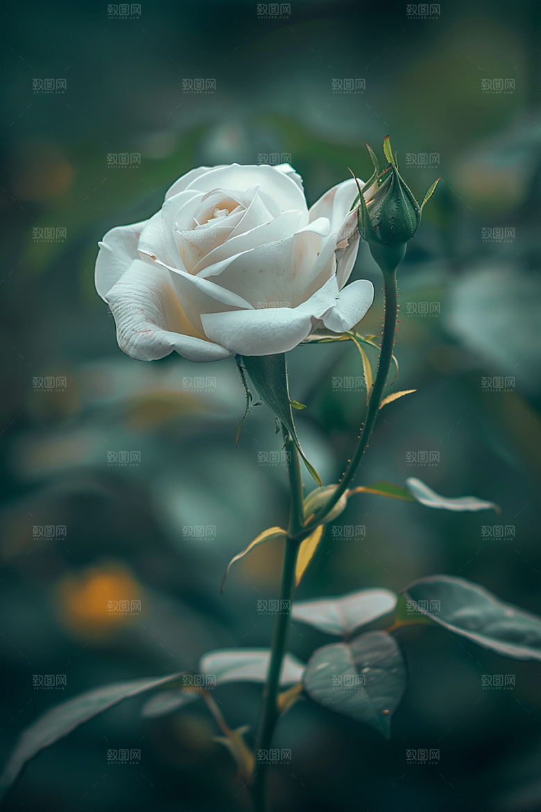 月季花花卉藤月素材