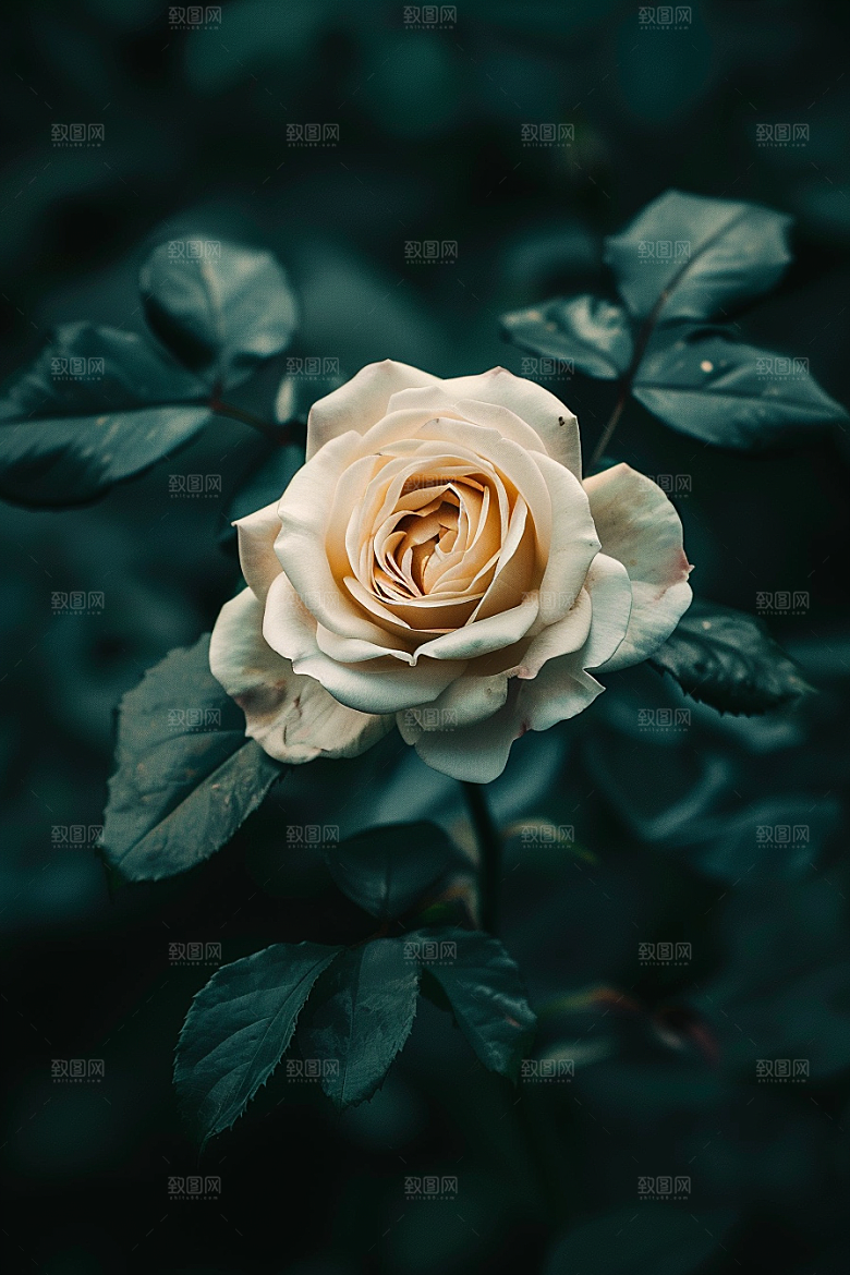 月季花玫瑰花朵素材