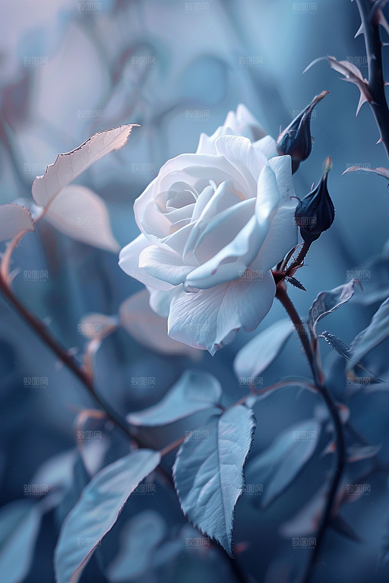 月季花欧月高清素材