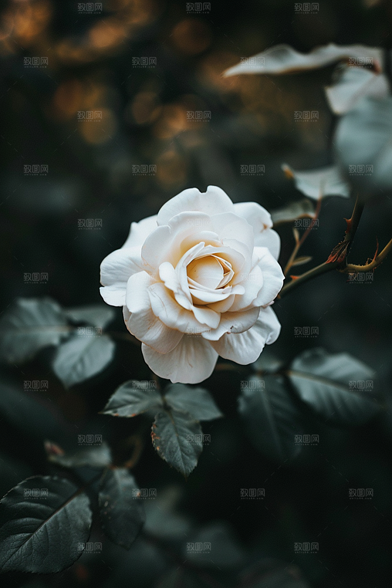 月季花蔷薇欧月素材